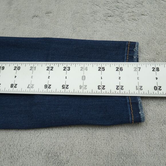 Sonoma Jeans Women's Size 0S Blue High-Rise Curvy Skinny Stretch 27" Inseam NWT - Picture 4 of 16